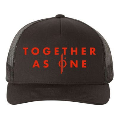 Together As One Yupoong Adult 5-Panel Trucker Hat