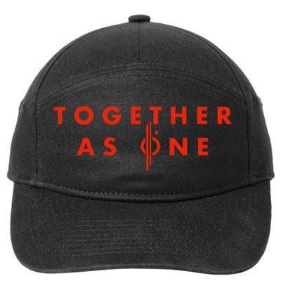 Together As One 7-Panel Snapback Hat