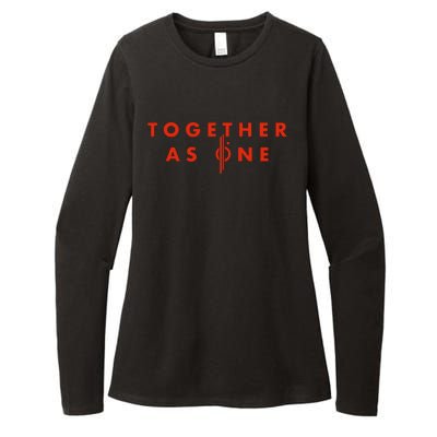 Together As One Womens CVC Long Sleeve Shirt