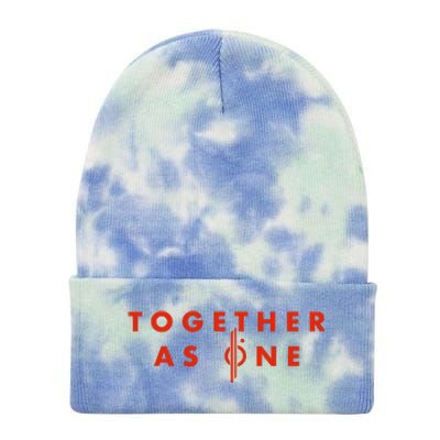 Together As One Tie Dye 12in Knit Beanie