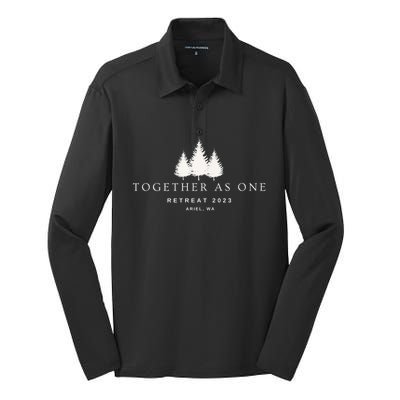 Together As One Retreat Final Silk Touch Performance Long Sleeve Polo