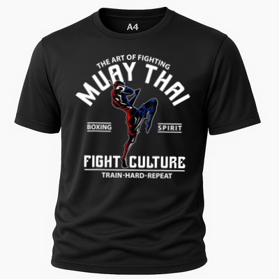 The Art Of Fighting Muay Thai Boxing Spirit Fight Culture Performance Shirt