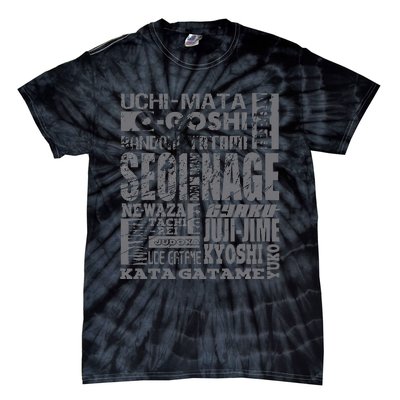 The Az Of Judo Black Belt Judo Tie-Dye T-Shirt