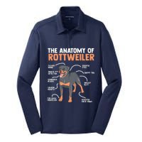 The Anatomy Of A Rottweiler For Any Rottweiler Lover Silk Touch Performance Long Sleeve Polo