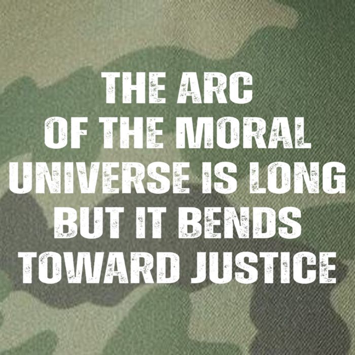 The Arc Of Moral Universe Is Long But It Bends Toward Justic Great Gift Legacy Tie Dye Trucker Hat