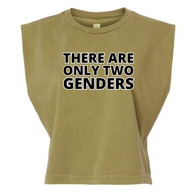 There Are Only Two Genders Garment-Dyed Women's Muscle Tee