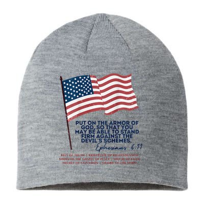 Trump Armour Of God Ephesians 611 Sustainable Beanie