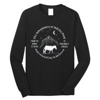 The Adventures Of Bill The Pony Funny Fantasy Novel Long Sleeve Shirt