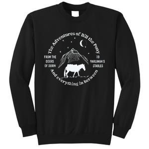 The Adventures Of Bill The Pony Funny Fantasy Novel Sweatshirt