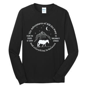 The Adventures Of Bill The Pony Funny Fantasy Novel Tall Long Sleeve T-Shirt