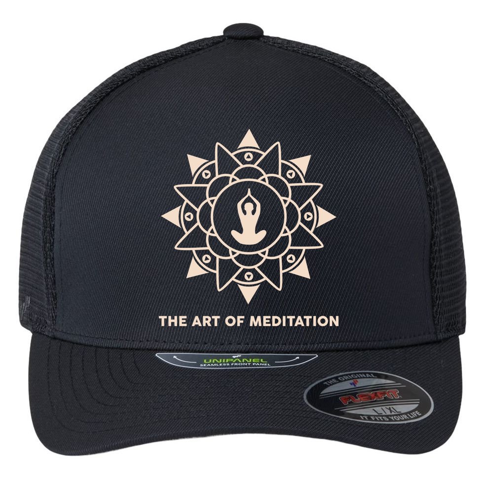 The Art Of Meditation Flexfit Unipanel Trucker Cap