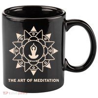 The Art Of Meditation 11oz C Handle Ceramic Mug