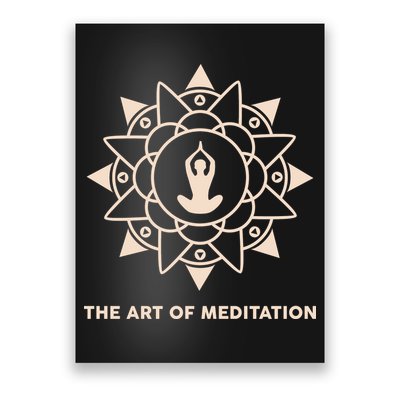 The Art Of Meditation Poster
