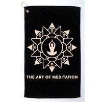 The Art Of Meditation Golf Towel