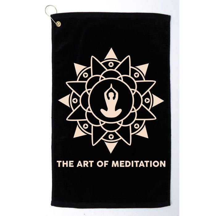 The Art Of Meditation Golf Towel