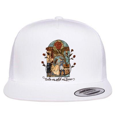 Tale As Old As Time Flat Bill Trucker Hat