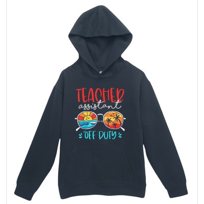 Teacher Assistant Off Duty Last Day Of School Funny Sumer Urban Pullover Hoodie