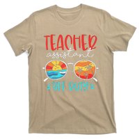 Teacher Assistant Off Duty Last Day Of School Funny Sumer T-Shirt