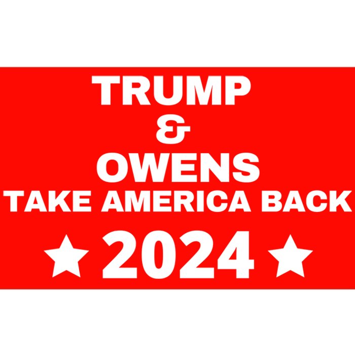 Trump And Owens Take America Back 2024 Bumper Sticker