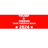 Trump And Owens Take America Back 2024 Bumper Sticker