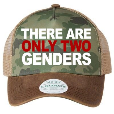 There Are Only Two Genders Legacy Tie Dye Trucker Hat