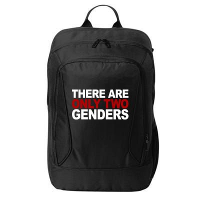 There Are Only Two Genders City Backpack