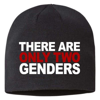 There Are Only Two Genders Sustainable Beanie
