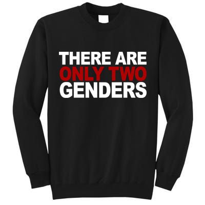 There Are Only Two Genders Tall Sweatshirt