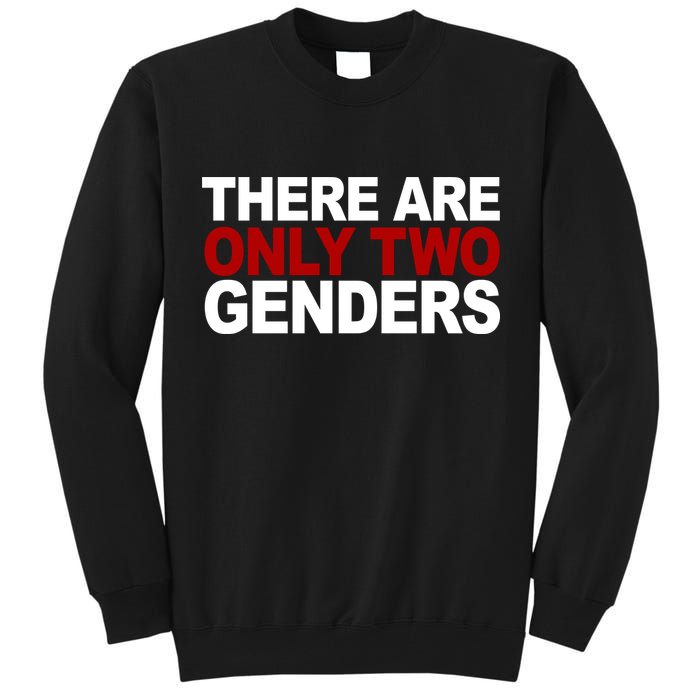 There Are Only Two Genders Tall Sweatshirt