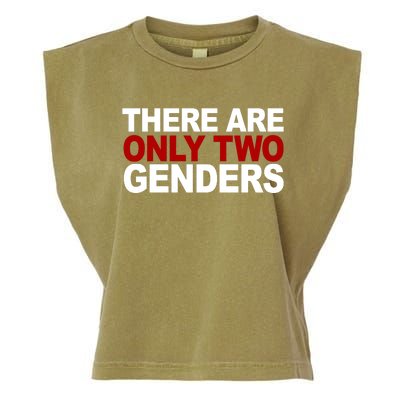 There Are Only Two Genders Garment-Dyed Women's Muscle Tee