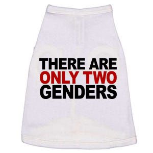 There Are Only Two Genders Doggie Tank