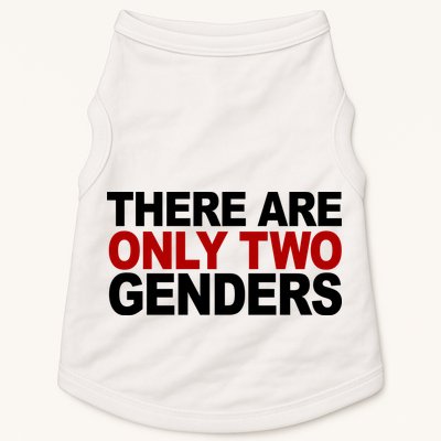 There Are Only Two Genders Doggie Tank