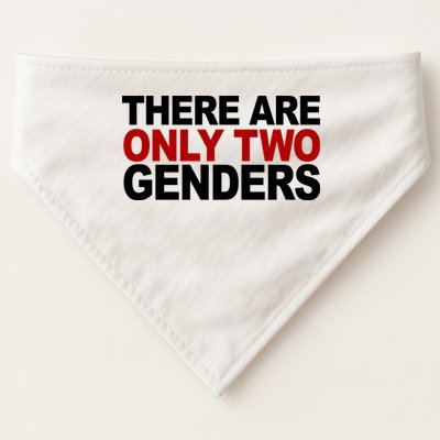 There Are Only Two Genders USA-Made Doggie Bandana