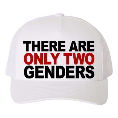 There Are Only Two Genders Yupoong Adult 5-Panel Trucker Hat