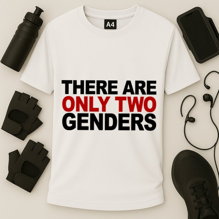 There Are Only Two Genders Performance Shirt