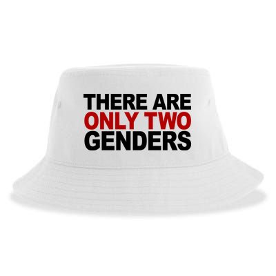 There Are Only Two Genders Sustainable Bucket Hat