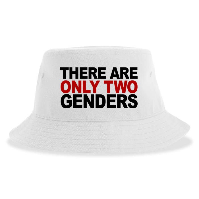 There Are Only Two Genders Sustainable Bucket Hat