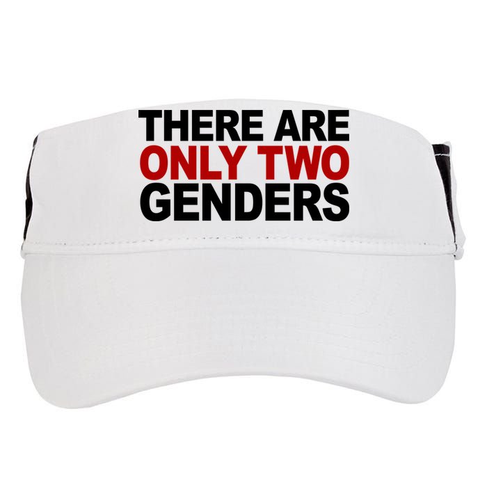 There Are Only Two Genders Adult Drive Performance Visor