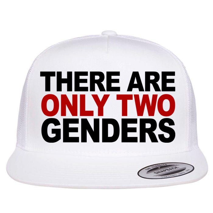 There Are Only Two Genders Flatbill Hat