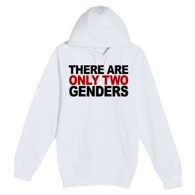 There Are Only Two Genders Premium Pullover Hoodie