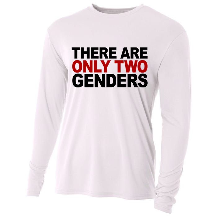 There Are Only Two Genders Cooling Performance Long Sleeve Crew