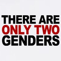 There Are Only Two Genders Poster