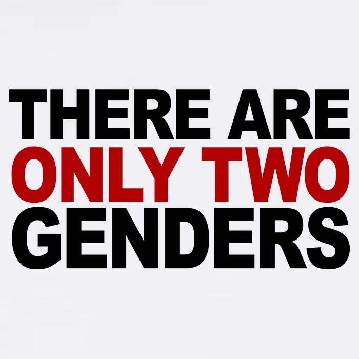 There Are Only Two Genders Poster