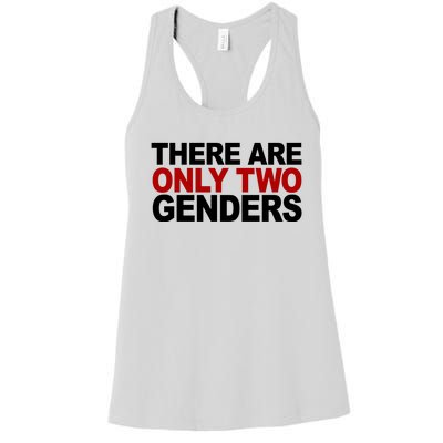 There Are Only Two Genders Women's Racerback Tank