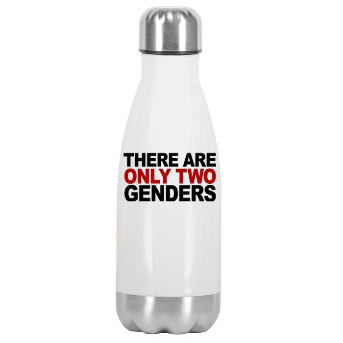 There Are Only Two Genders Stainless Steel Insulated Water Bottle