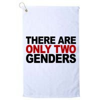 There Are Only Two Genders Golf Towel