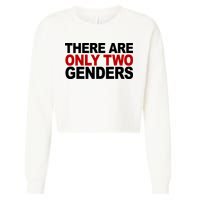 There Are Only Two Genders Cropped Pullover Crew