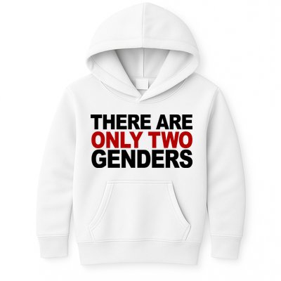 There Are Only Two Genders Kids Hoodie