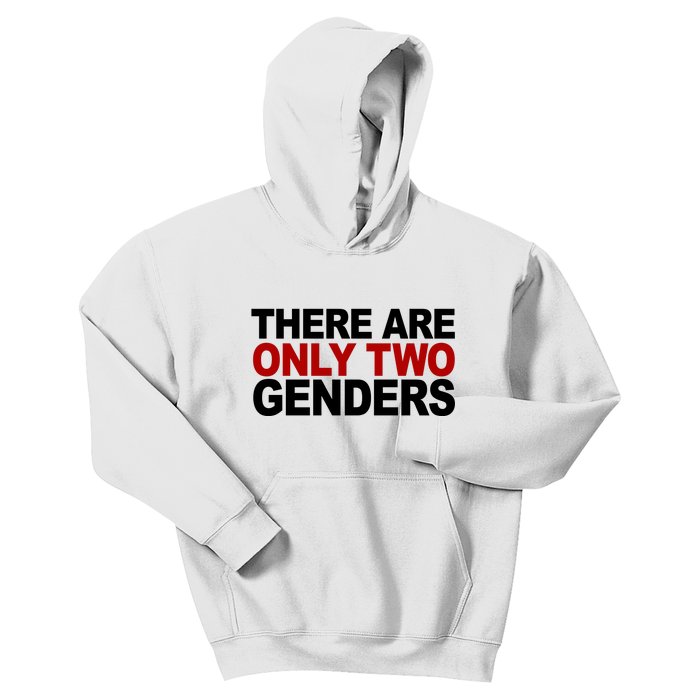 There Are Only Two Genders Kids Hoodie