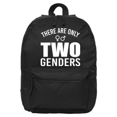 There Are Only Two Genders Quote 16 in Basic Backpack